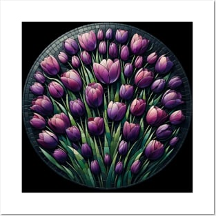 Tulip Flower Posters and Art